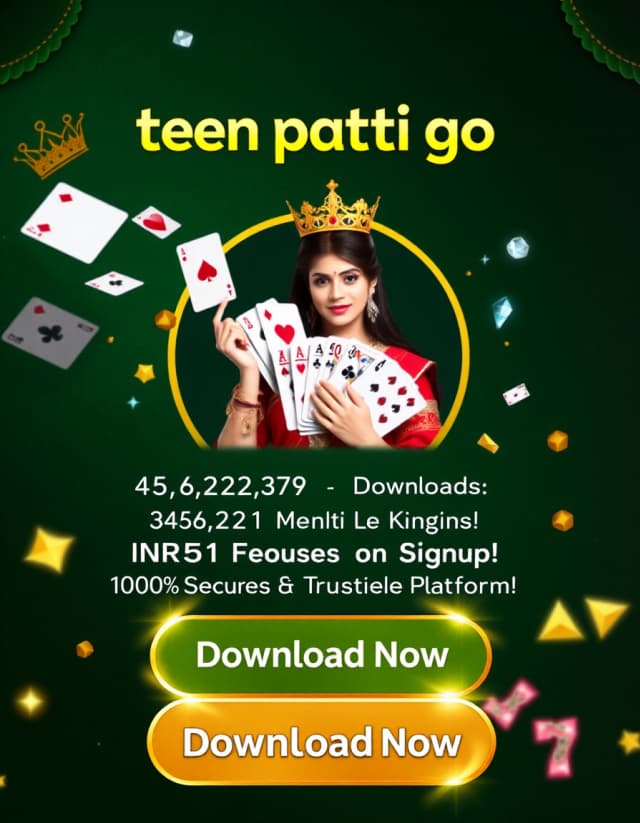 Teen Patti Gold Banner
